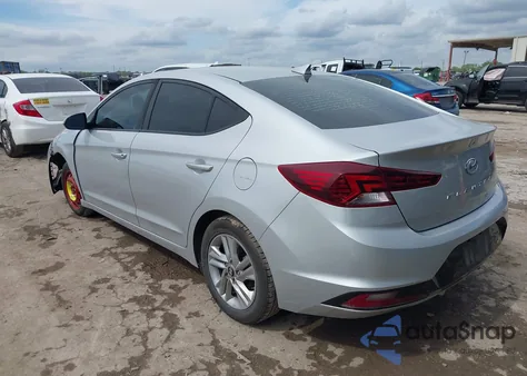 2019 Hyundai Elantra Sel из США, поврежденный, VIN KMHD84LF9KU737335